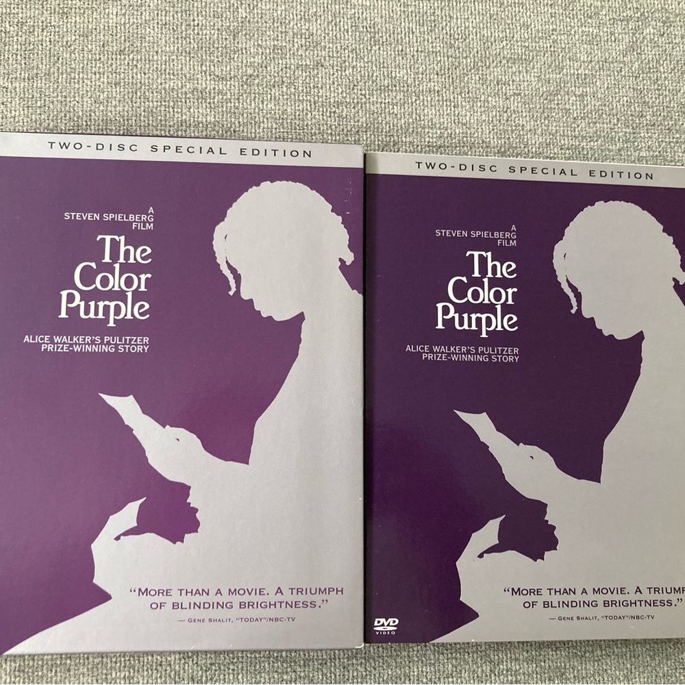 EUC The Color Purple DVD Two Disc Set
